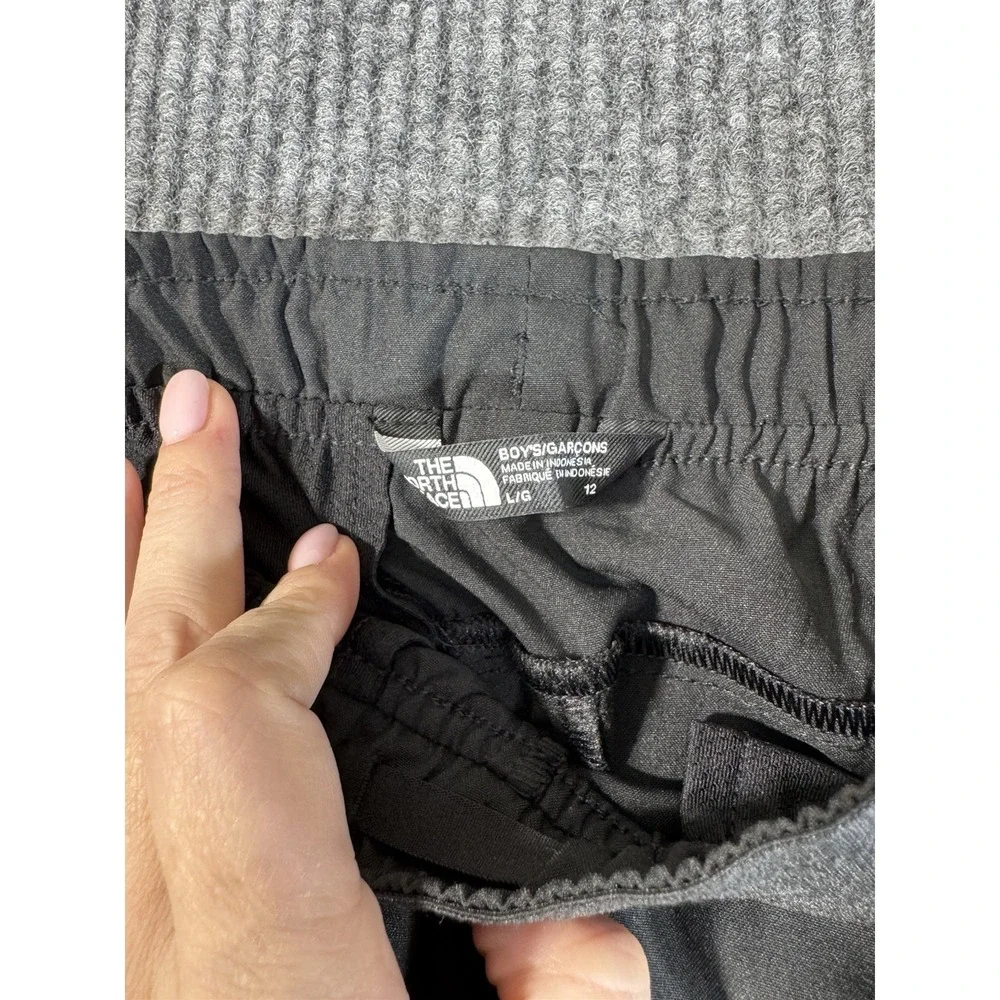 The North Face FlashDry‎ Boys Black Jogger Pants Size 12 Polyester Activewear